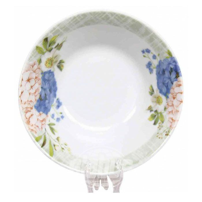 

Салатник Идиллия Дыхание лета белый 17,5 см