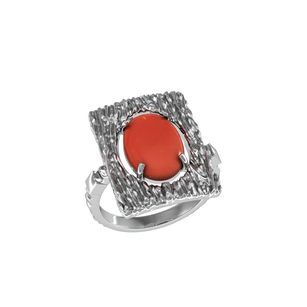 

Кольцо из серебра р. 18,5 ПРИВОЛЖСКИЙ ЮВЕЛИР 293704-SR, сердолик, 293704-SR
