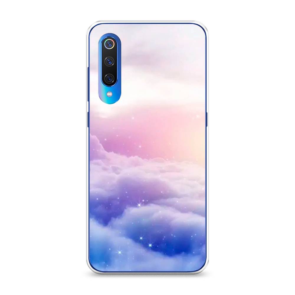 

Чехол на Xiaomi Mi 9 "Небеса", Голубой;белый;розовый, 34850-2