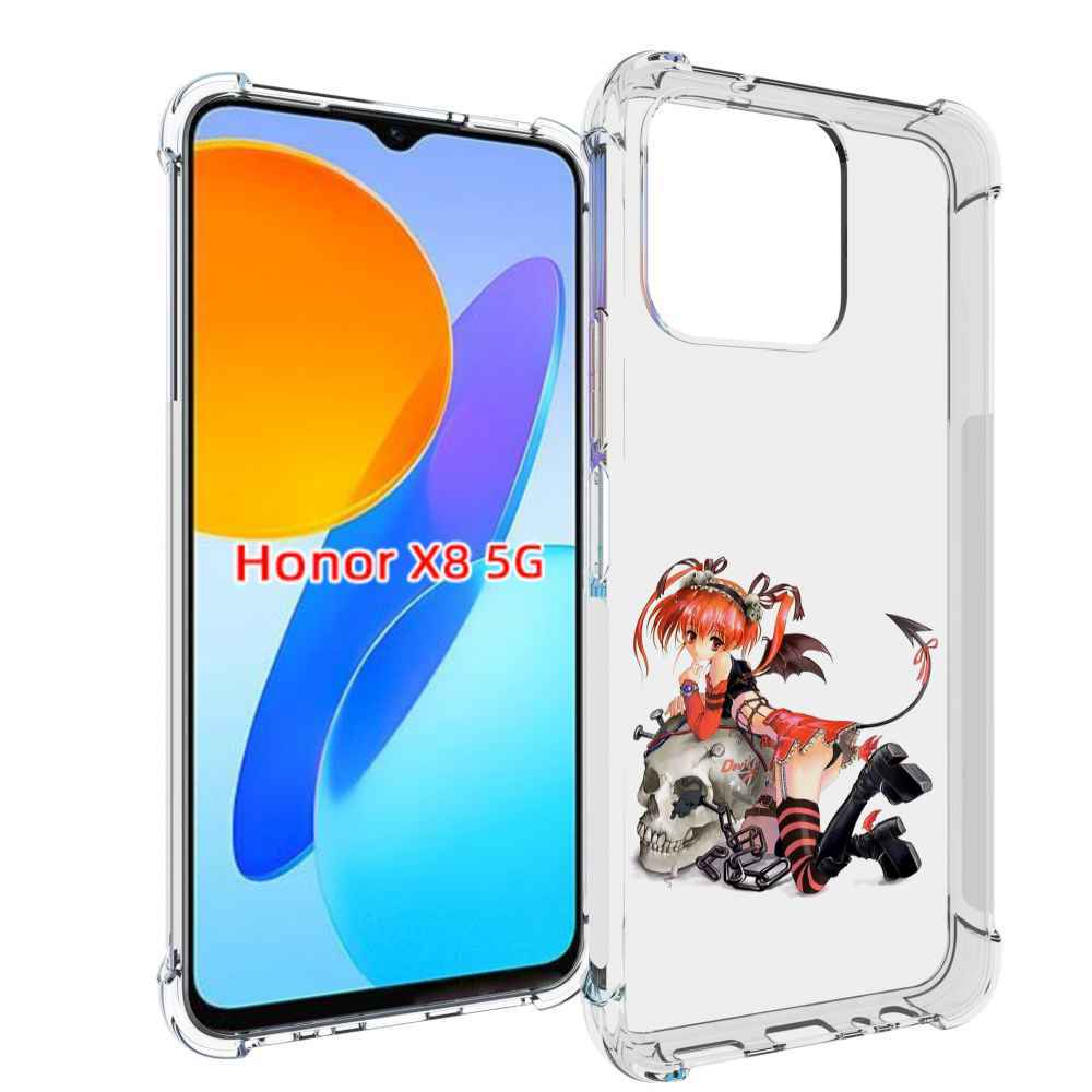 

Чехол MyPads аниме для Honor X8 5G, Прозрачный, Tocco