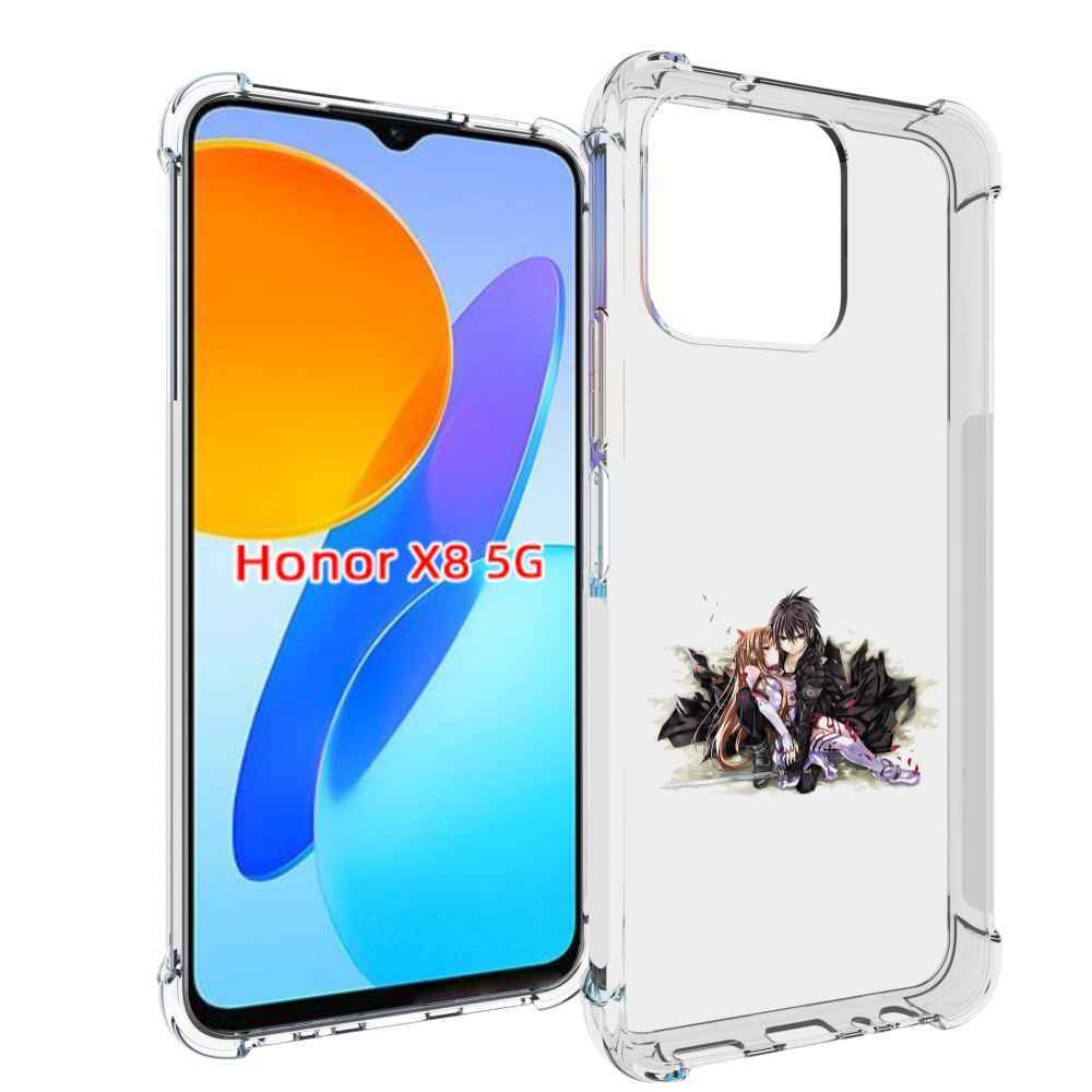 

Чехол MyPads аниме асуна для Honor X8 5G, Прозрачный, Tocco
