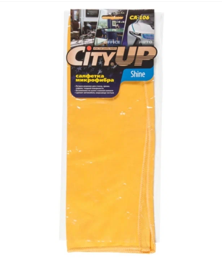 

Салфетка микрофибра CityUP, СА-106, 35 х 40 см