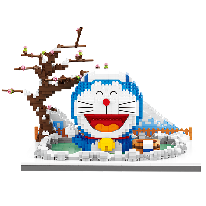 

Конструктор 3D Balody Котик на горе Фудзияма, 1967 дет, BA16274