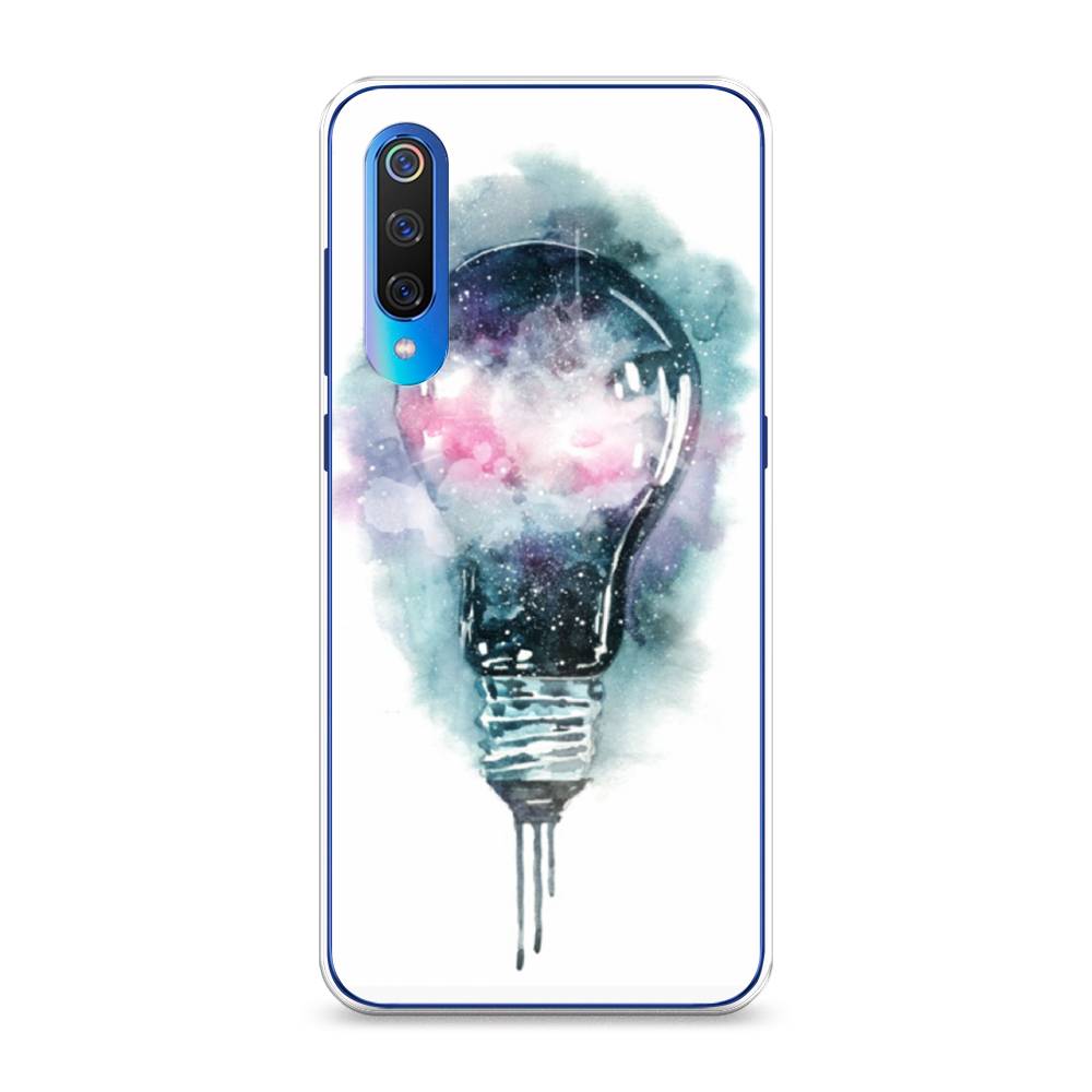 

Чехол на Xiaomi Mi 9 "Волшебная лампа", Белый;серый, 34850-4