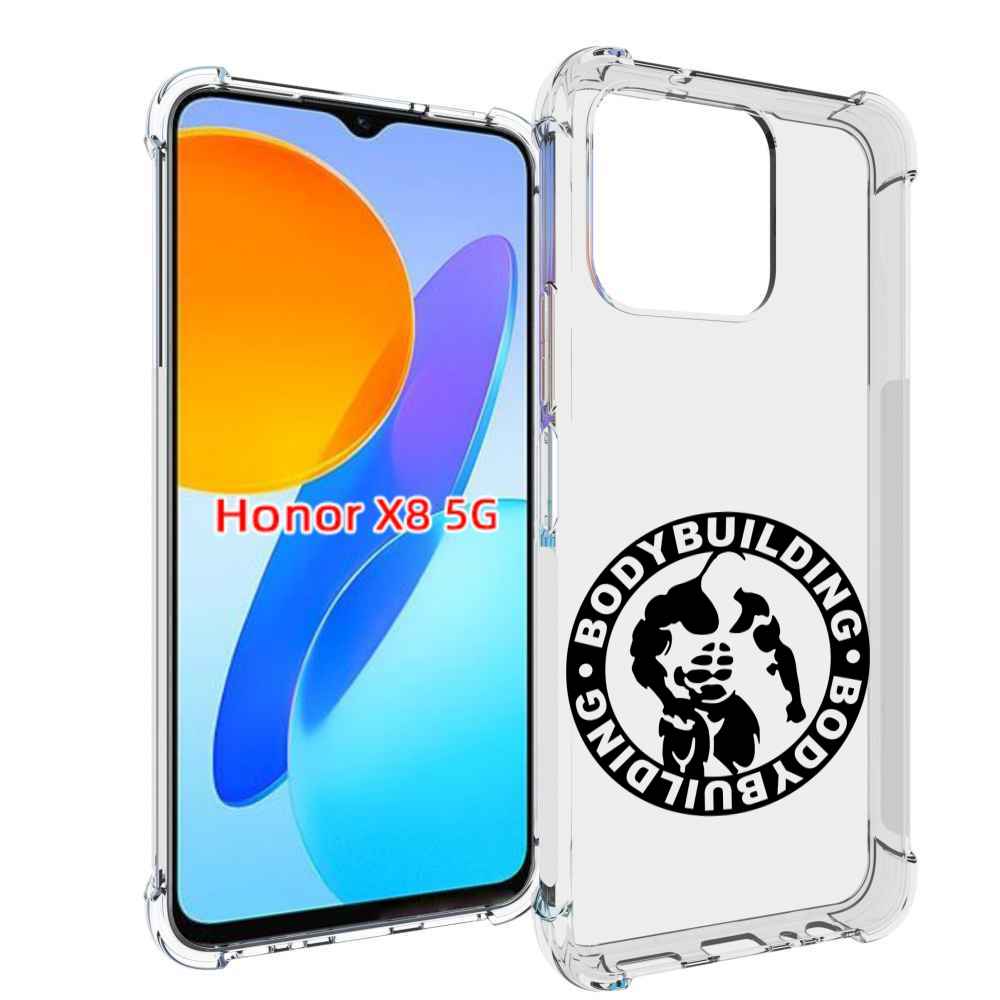 

Чехол MyPads бодибилдинг для Honor X8 5G, Прозрачный, Tocco