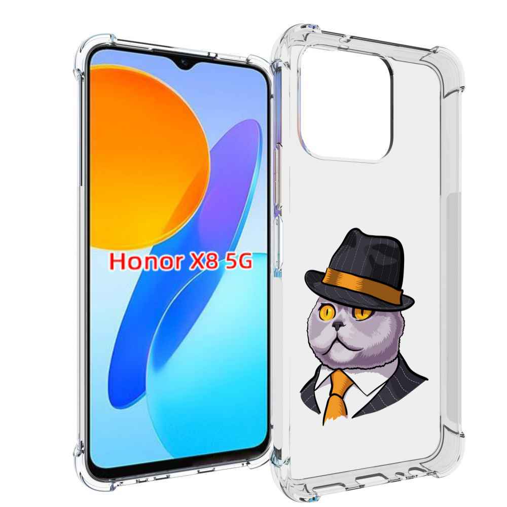 

Чехол MyPads британец для Honor X8 5G, Прозрачный, Tocco