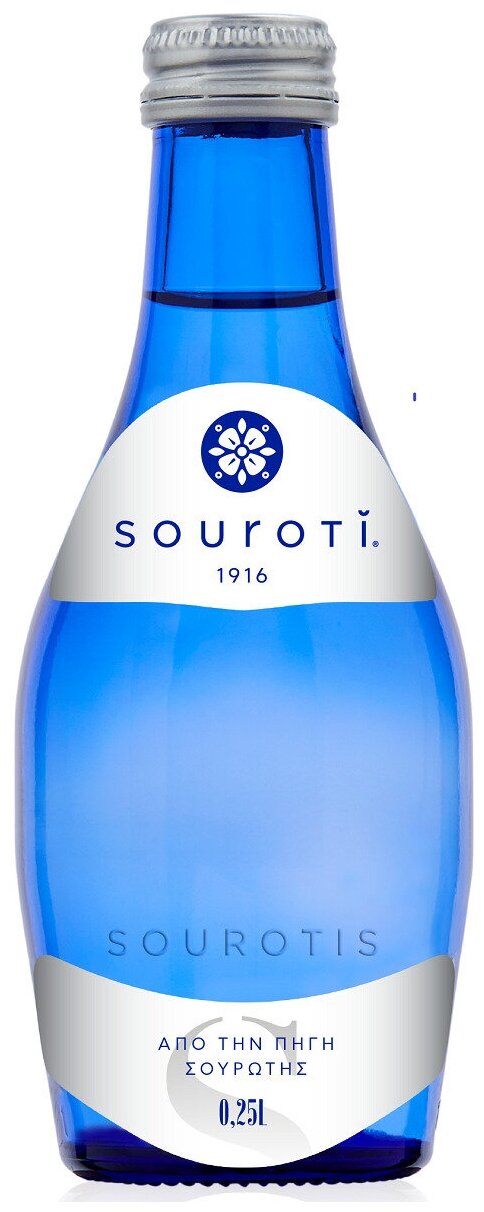 

Вода минеральная Souroti лечебно-столовая газированная 0,25 л