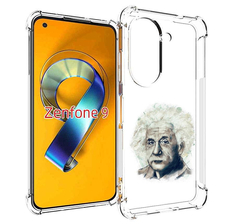 

Чехол MyPads Альберт энштейн для Asus Zenfone 9 (AI2202), Прозрачный, Tocco