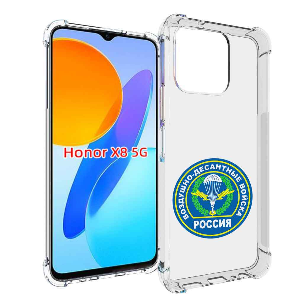 

Чехол MyPads вдв для Honor X8 5G, Прозрачный, Tocco