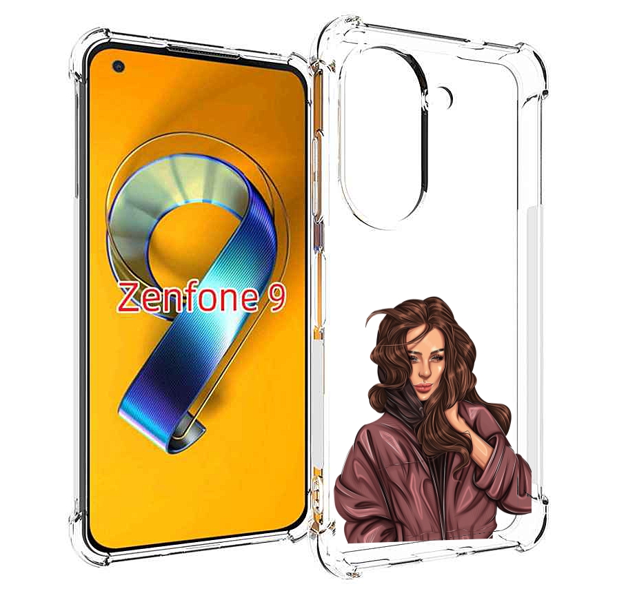 

Чехол MyPads Арт-рисунок-девушки для Asus Zenfone 9 (AI2202), Прозрачный, Tocco