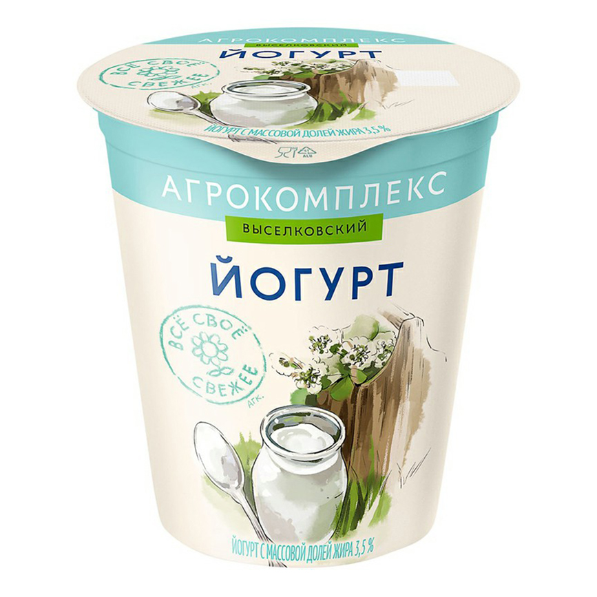 

Йогурт Агрокомплекс Классический 3,5% 300 г