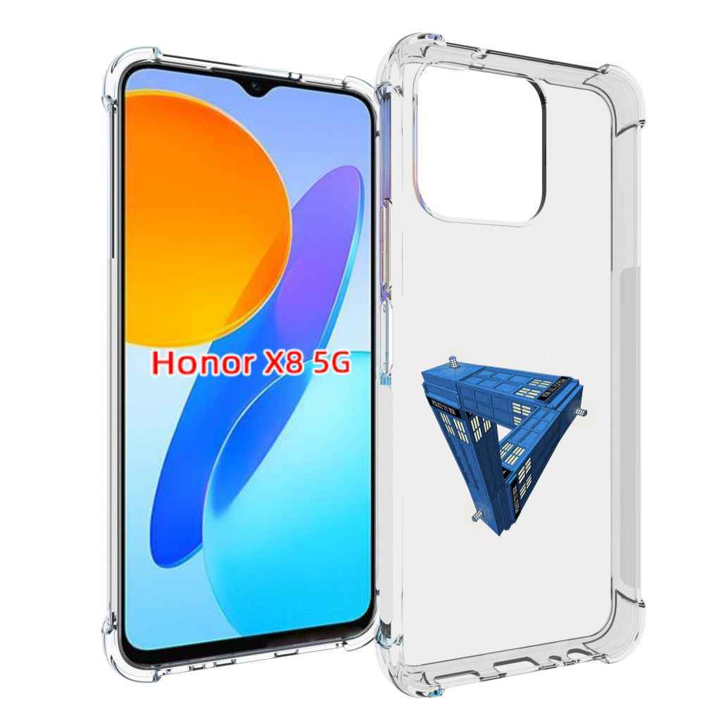 

Чехол MyPads головолока абстракция для Honor X8 5G, Прозрачный, Tocco