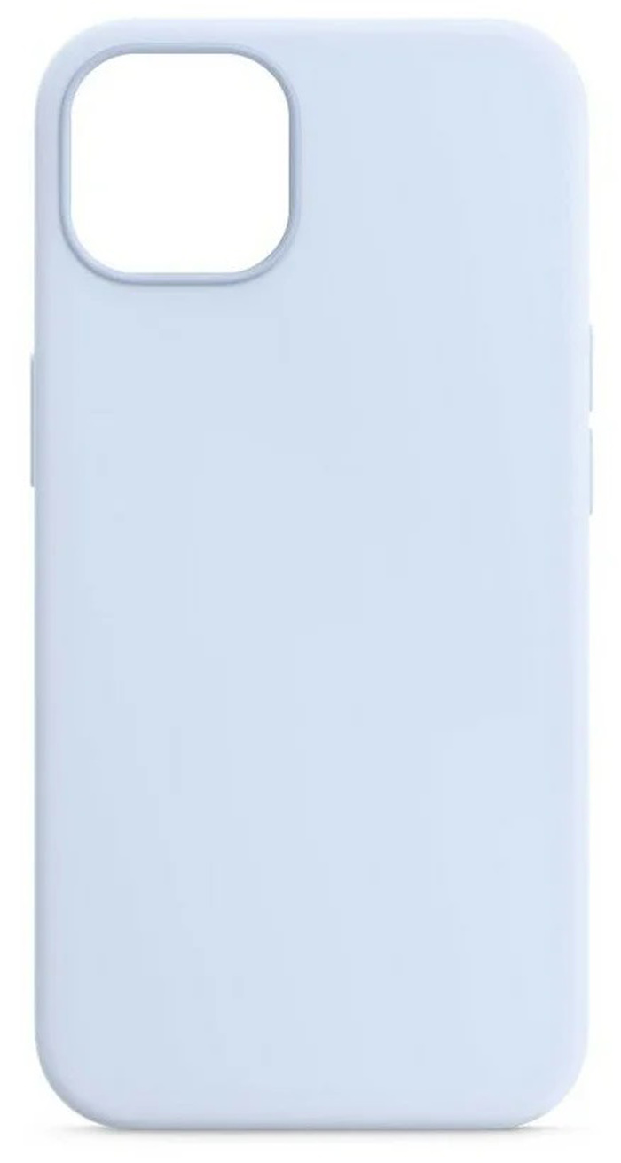 

Силиконовый чехол для Apple iPhone 13, небесно-голубой