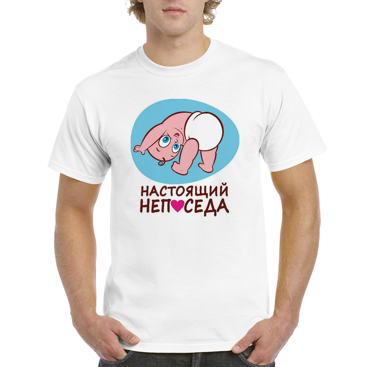 

Футболка женская CoolPodarok M0113509 белая 52 RU, Белый, M0113509