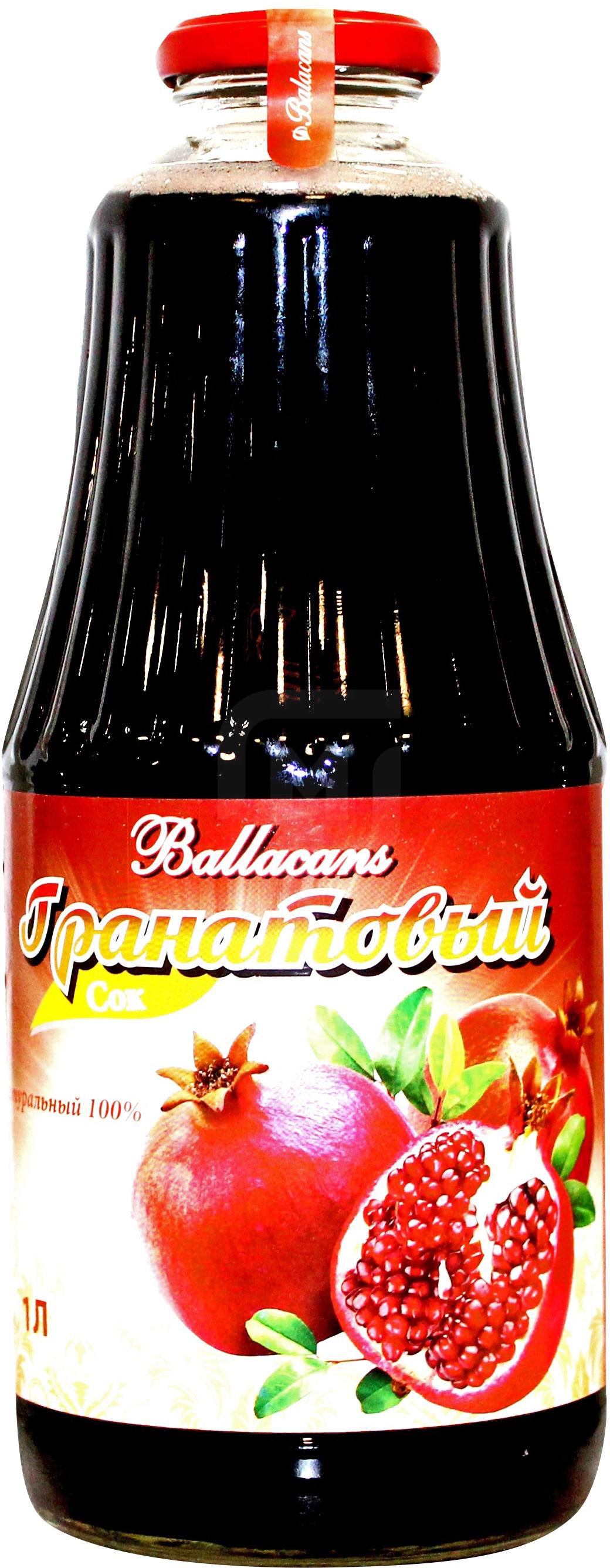 

Сок Ballacans гранатовый 1 л