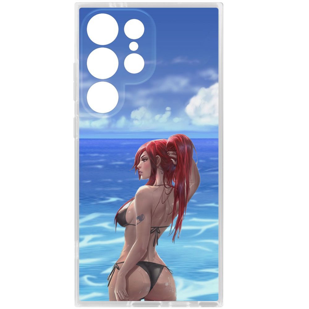 

Чехол-накладка Krutoff Clear Case Купальник женский для Samsung Galaxy S24 Ultra, Прозрачный