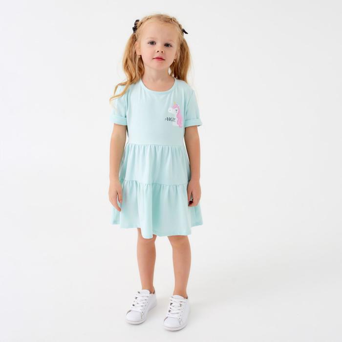

Платье детское KAFTAN Unicorn р.28 (86-92), Голубой, Unicorn-2