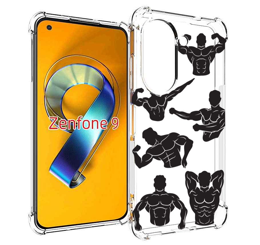 

Чехол MyPads Атлет мужской для Asus Zenfone 9 (AI2202), Прозрачный, Tocco