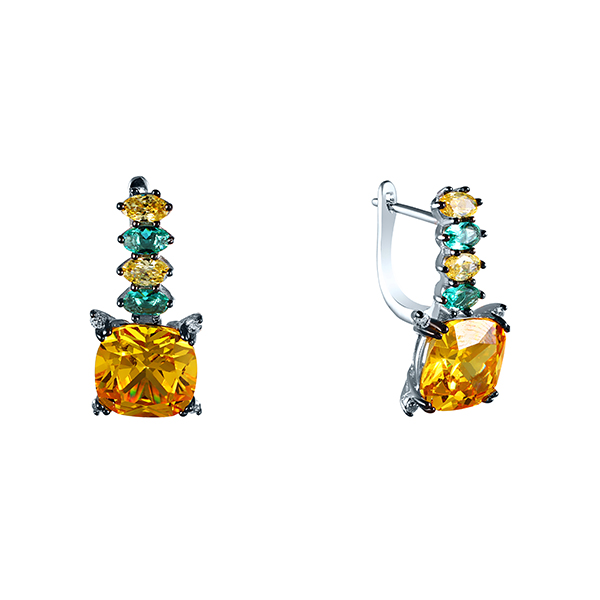 

Серьги из серебра с фианитом Element47 AES34966W_SR_US_008_WG, AES34966W_SR_US_008_WG