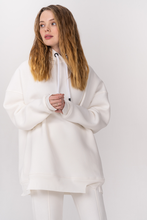 

Толстовка женская Aiza Outfit Aiza.4702.30 белая 44 RU, Белый, Aiza.4702.30