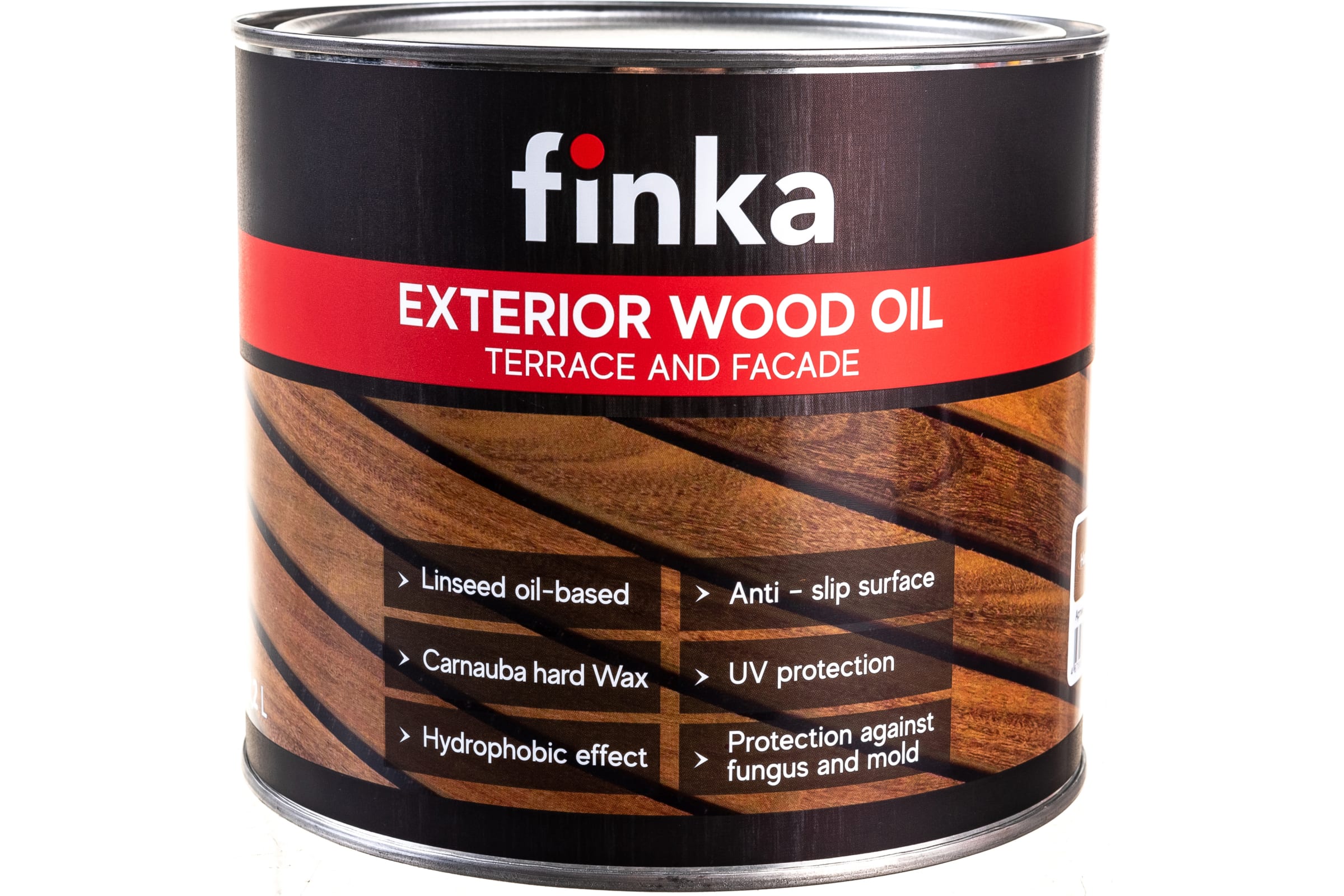 Finka Масло для террас и фасадов Exterior Wood Oil (Нazelnut) 2.2 L арт.FO-22H