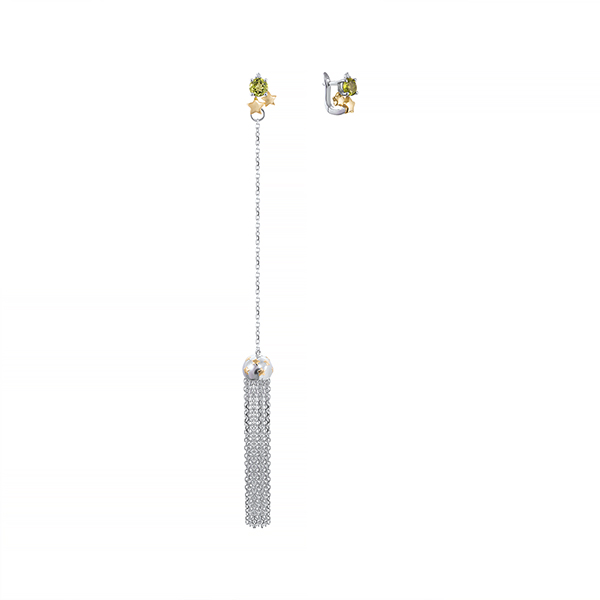 

Серьги из серебра с перидотомом/фианитом Element47 C5784E3_SR_PD_XXX_WJ, C5784E3_SR_PD_XXX_WJ