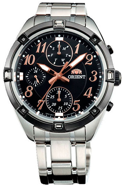 фото Наручные часы женские orient uy04003b серебристые