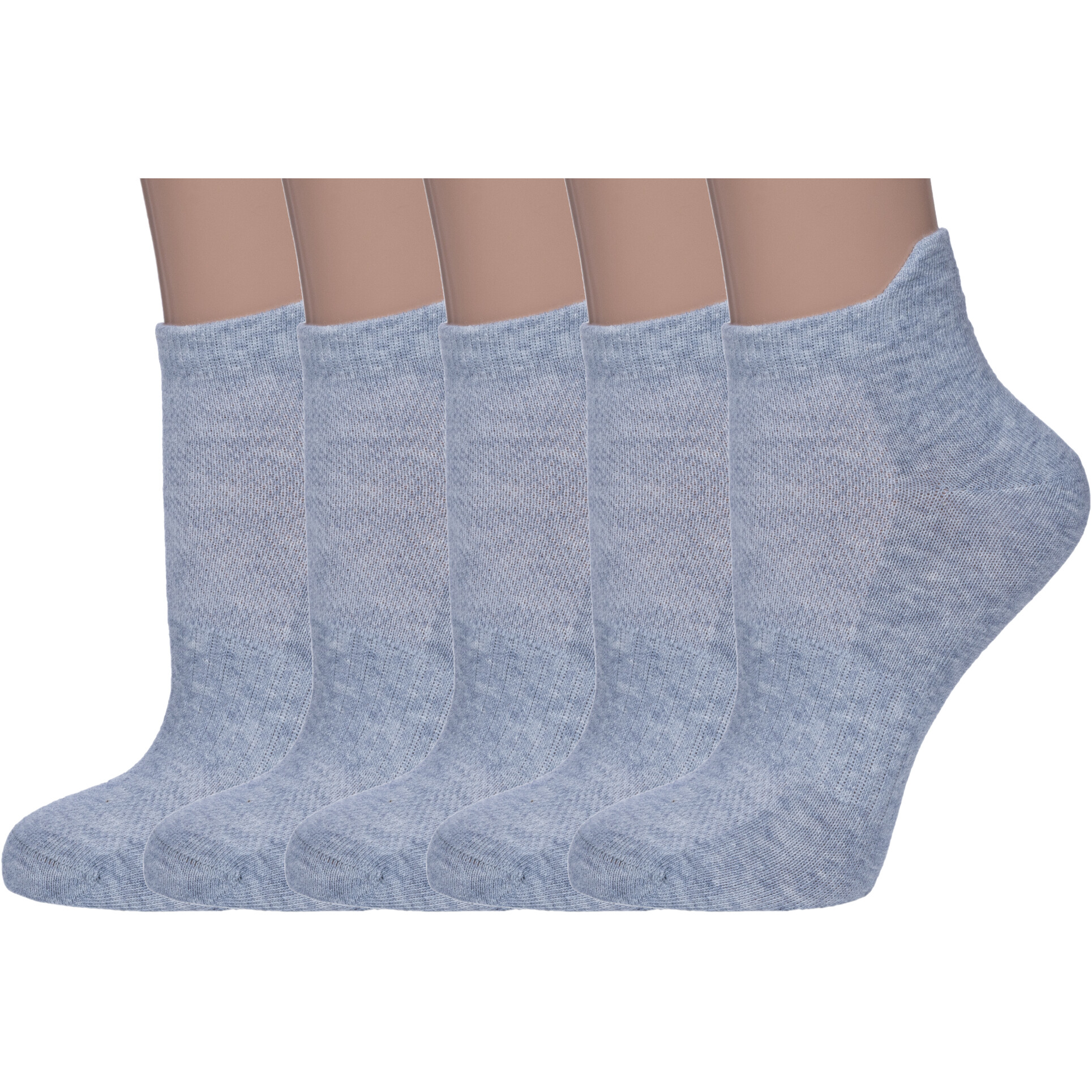 Комплект носков женских Смоленская Чулочная Фабрика 5-422С22 серых 23, 5 пар