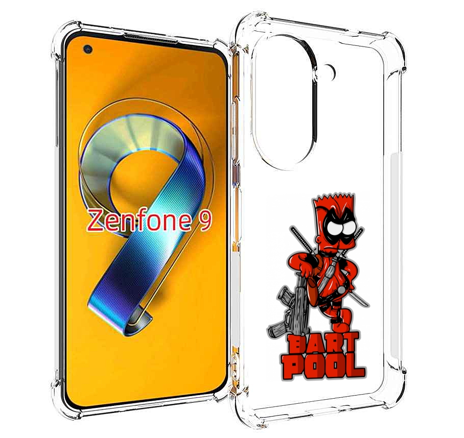 

Чехол MyPads Барт-Пул для Asus Zenfone 9 (AI2202), Прозрачный, Tocco