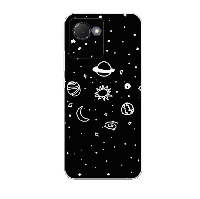 

Чехол Awog на Realme Narzo 50i Prime "Космос", Разноцветный, 2510650-4