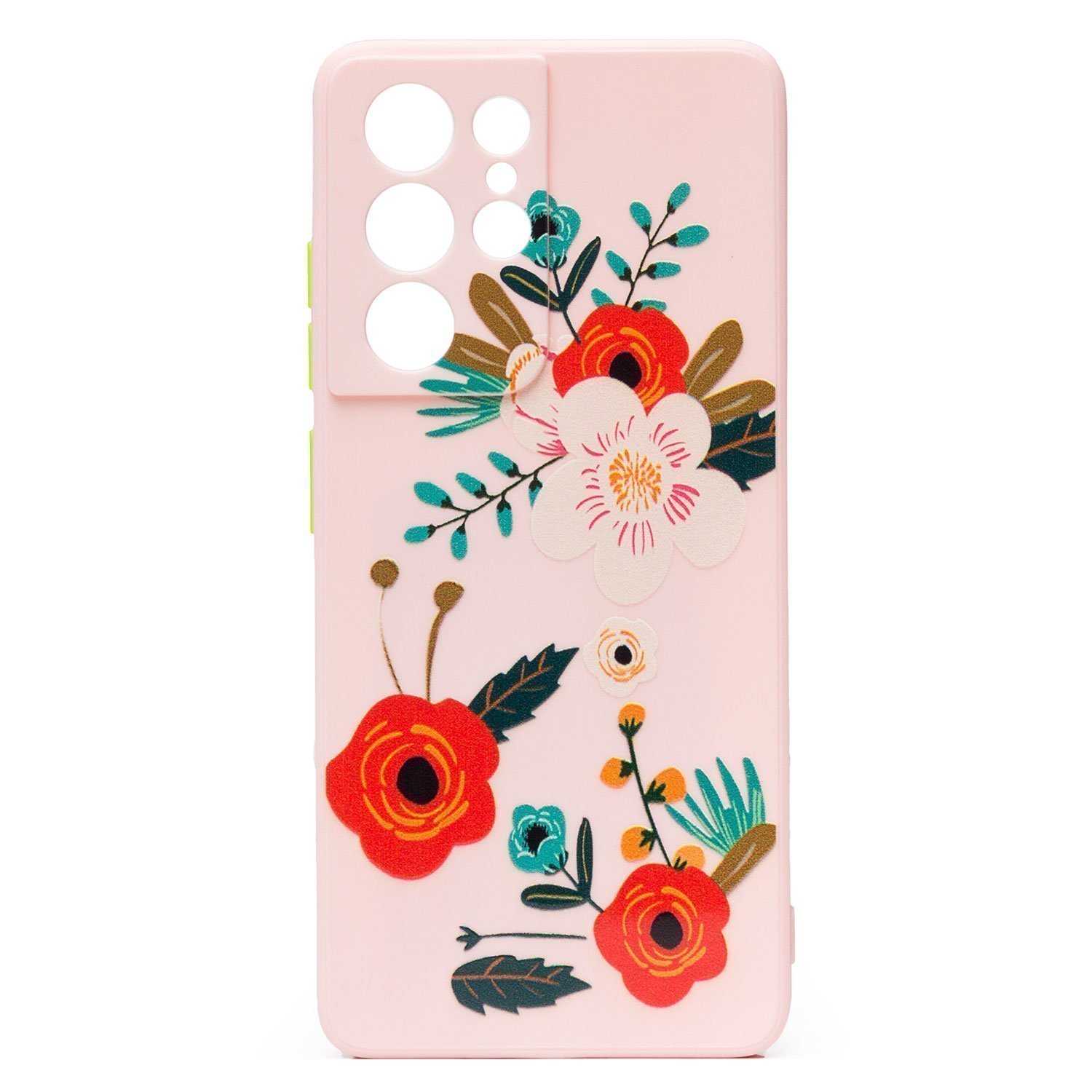 

Чехол Samsung SM-G998B (Galaxy S21 Ultra) силиконовый (рис. 246/007), Розовый