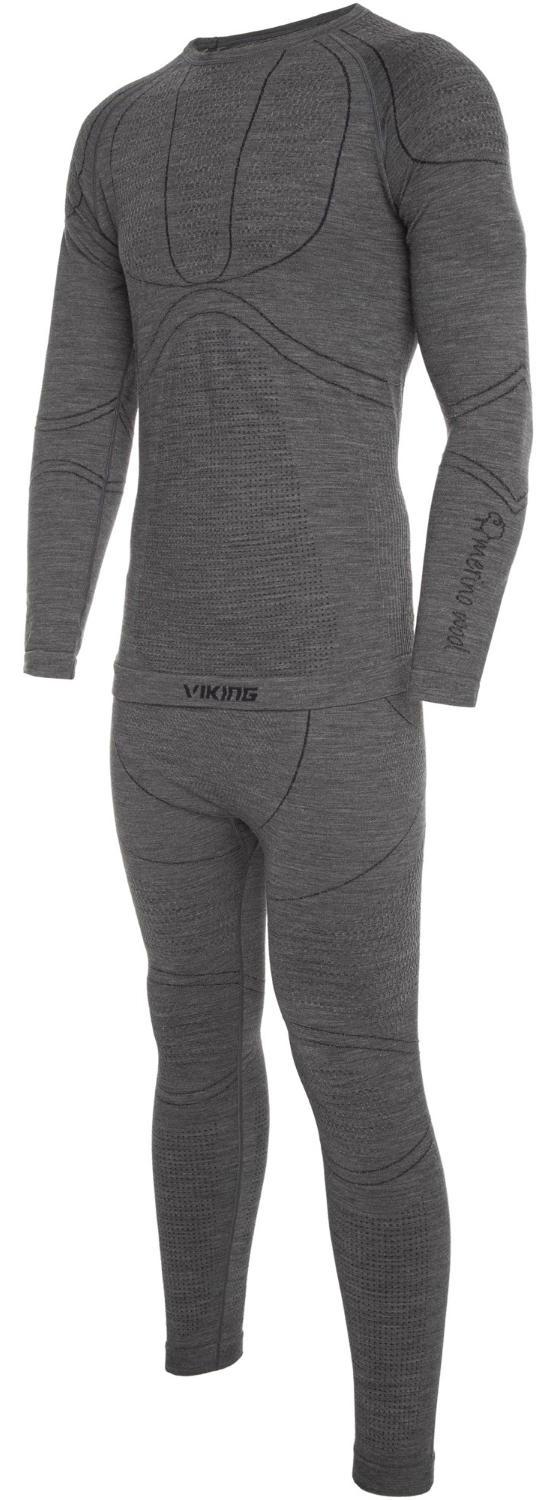 фото Комплект термобелья viking lan pro merino dark grey xxl