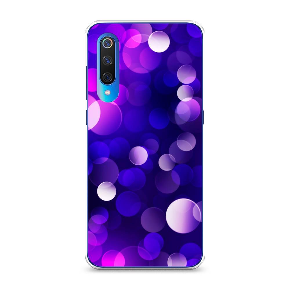 

Чехол на Xiaomi Mi 9 "Абстракция 27", Фиолетовый, 34850-3