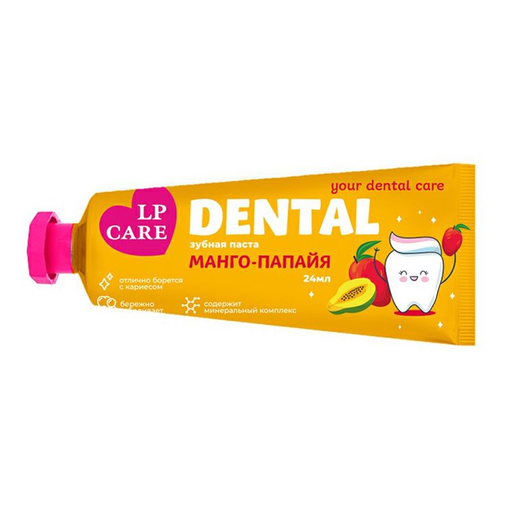 Зубная паста Lp Care Dental манго-папайя 24 мл