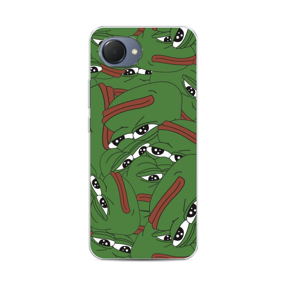 

Чехол Awog на Realme Narzo 50i Prime "Печальный frog", 2510650-9