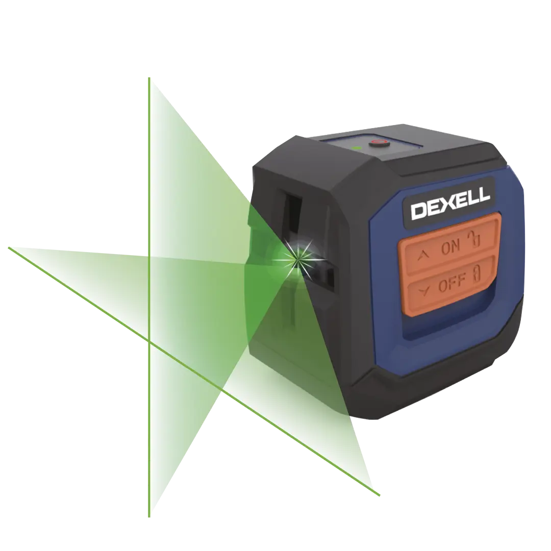 Уровень лазерный Dexell NLC14 зеленый луч, 20 м