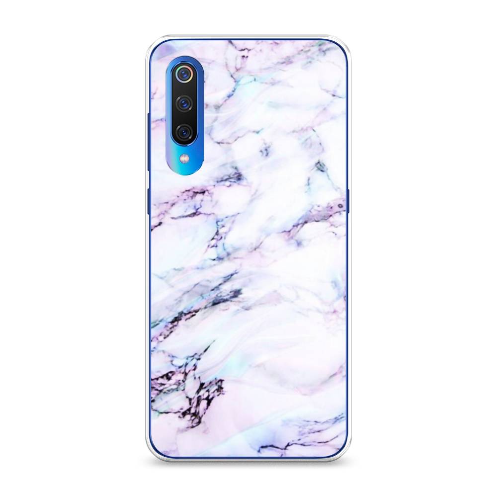 

Чехол на Xiaomi Mi 9 "Радужный мрамор", Серый;фиолетовый, 34850-3