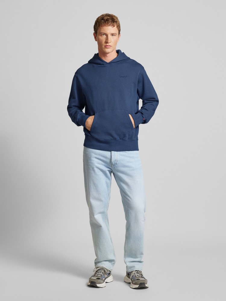 

Худи мужское Levi's A84350020 синее XL, Синий, A84350020