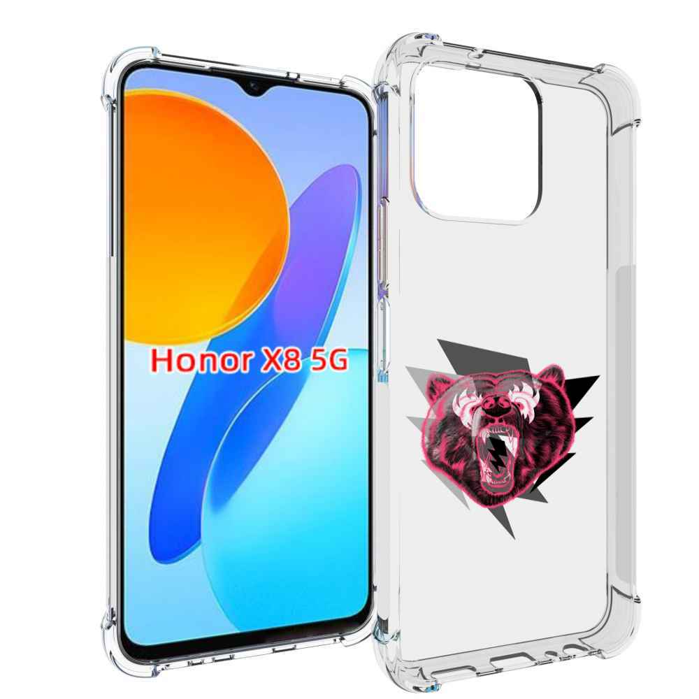 

Чехол MyPads грозовой медведь для Honor X8 5G, Прозрачный, Tocco
