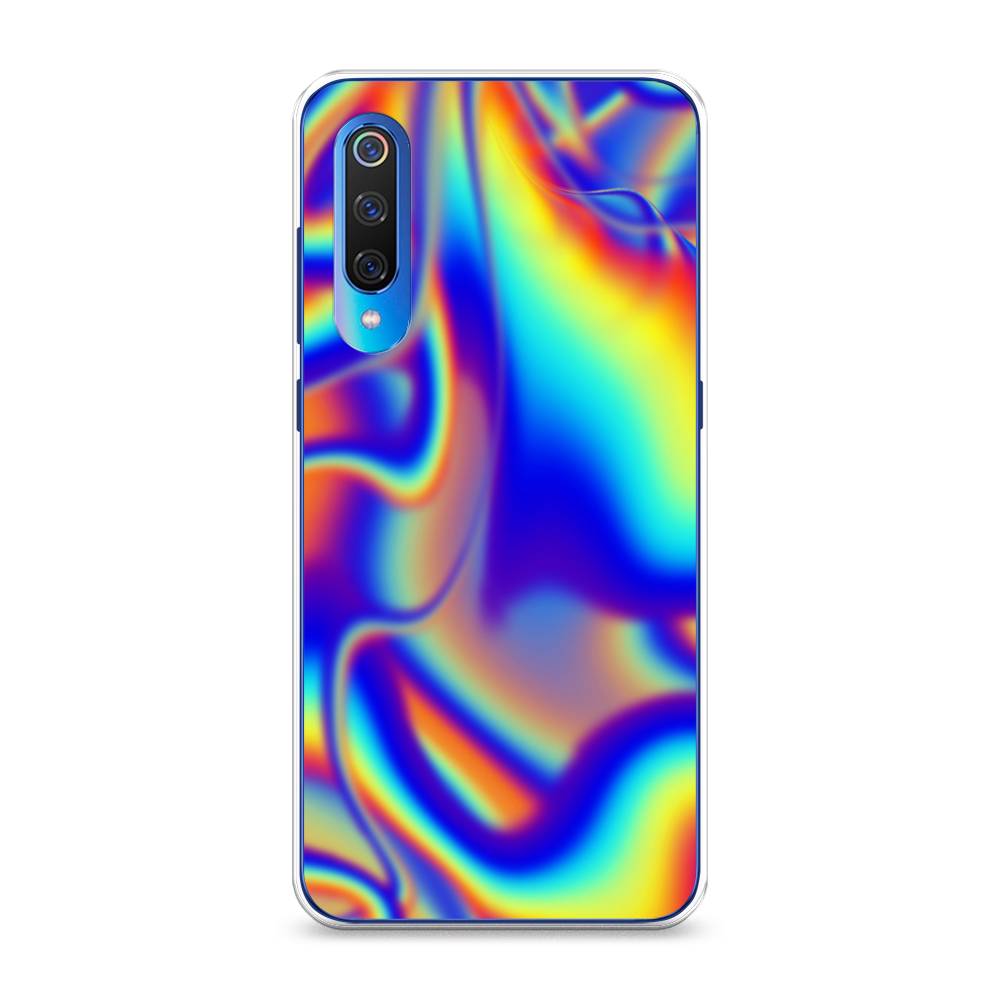 

Чехол на Xiaomi Mi 9 "Яркая голограмма", Разноцветный, 34850-3