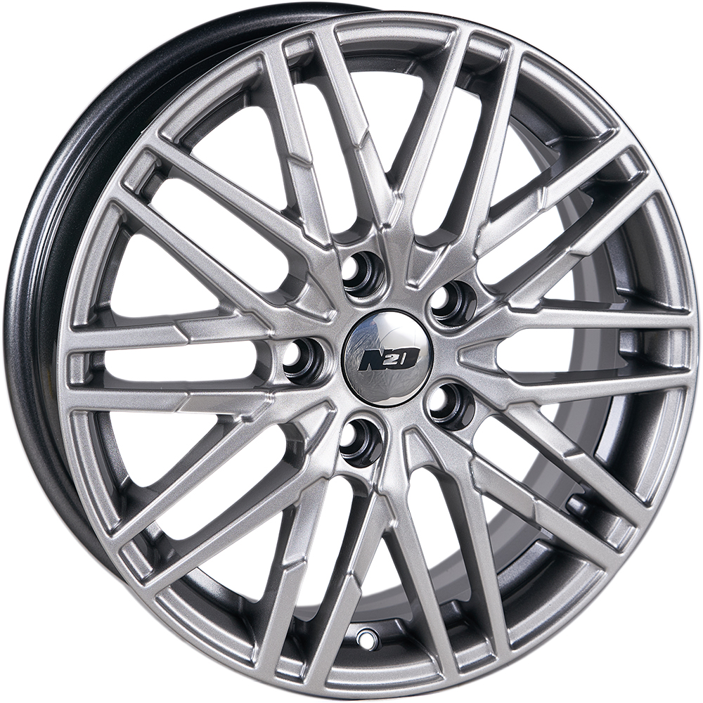 

Колесный диск N2O V2229 6x16 4x100 ET37 DIA 60,1 S, Серебристый