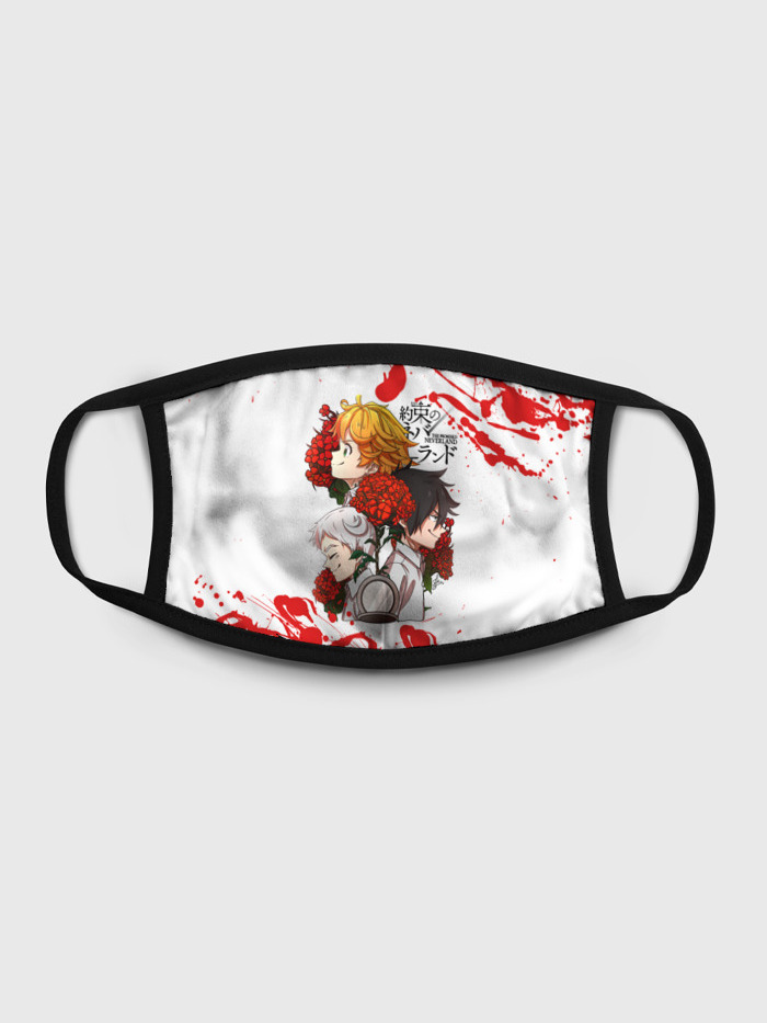 

Многоразовая маска унисекс Burnettie Yakusoku No Neverland, Разноцветный, Yakusoku No Neverland