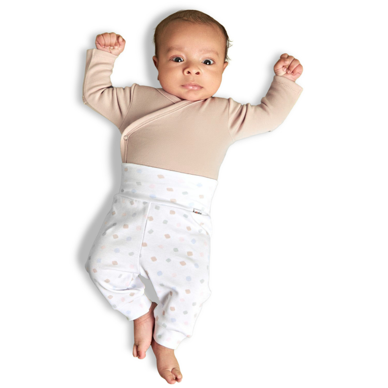 фото Штанишки для новорожденных ползунки loombee арт. с-pb-8361-80 разноцветный р.80