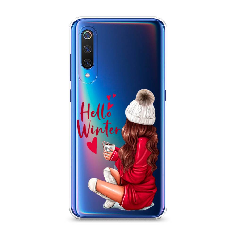 

Чехол на Xiaomi Mi 9 "Hello winter", Красный;белый;коричневый, 34850-5
