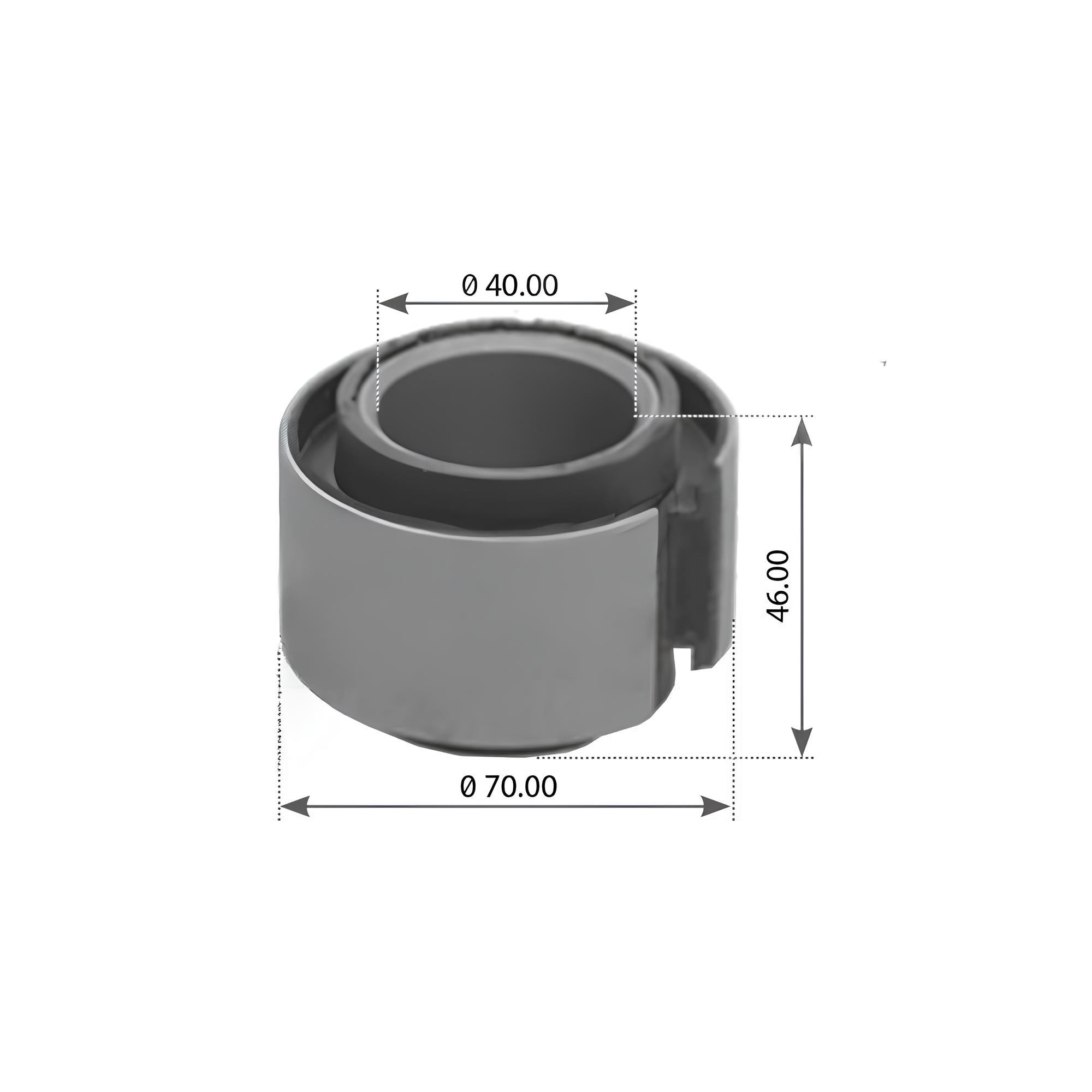 700.164Мns_Сайлентблок Стабилизатора D40Хd70Х36.5/46Mm Мв Асtrоs MANSONS 700164