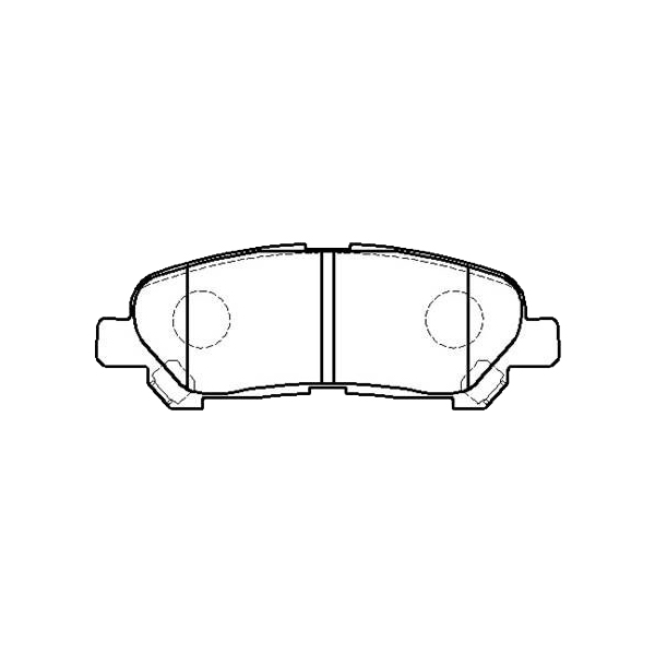 

Колодки дискового тормоза, комплект Hongsheng Group HP5265 44660E020 задние TOYOTA: HIGLAN, HP5265