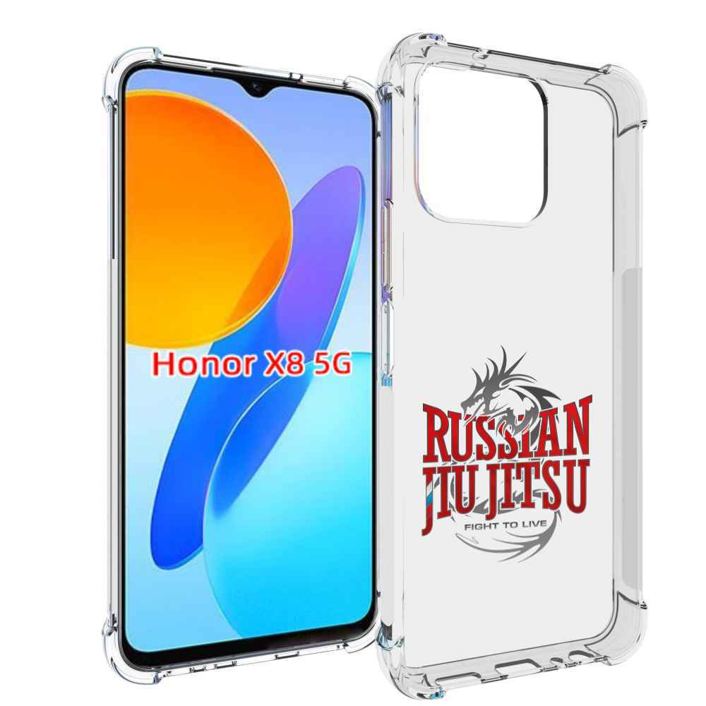 

Чехол MyPads джиу джитсу для Honor X8 5G, Прозрачный, Tocco
