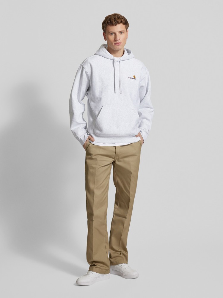 

Худи мужское CARHARTT I028279 серое S, Серый, I028279