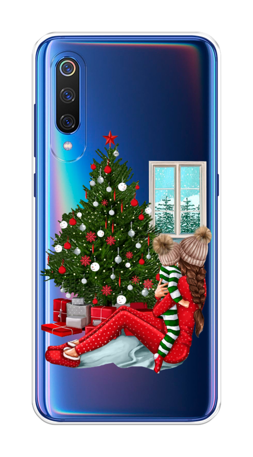 

Чехол на Xiaomi Mi 9 "Новый год с мамой", Красный;зеленый;голубой, 34850-6