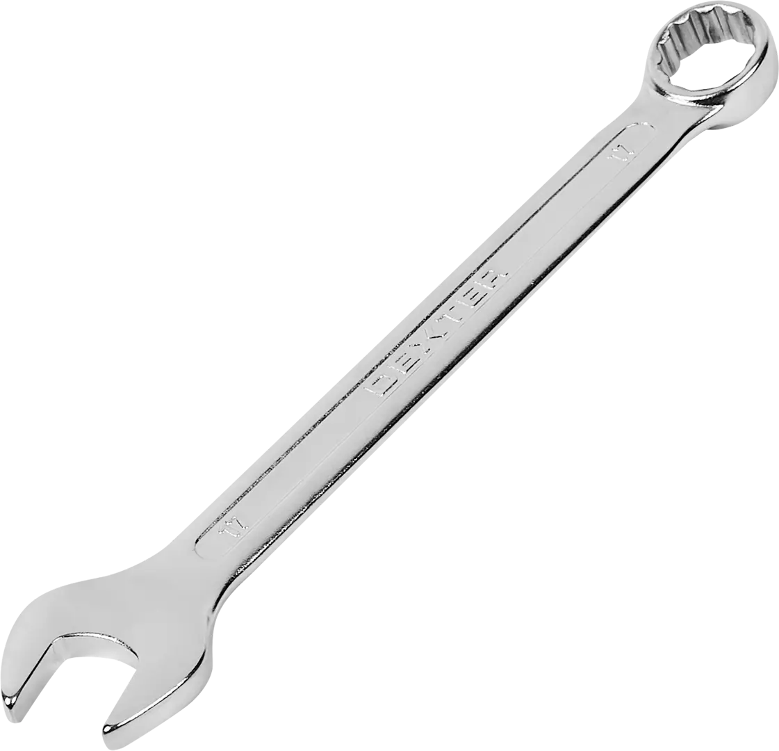 Ключ комбинированный Dexter COMB.17 17 мм ключ цепной двусторонний dexter xmcw05 захват 127 мм длина 300 мм